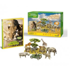 CubicFun 3D PUZZLE  African Wildlife