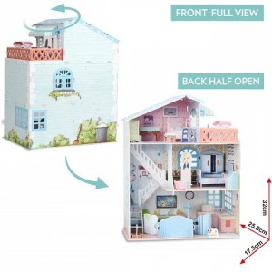 CubicFun 3D PUZZLE Dollhouse - Seaside Villa