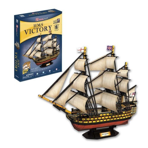 3d Puzzle HMS Victory nave Inghilterra CUBIC Fun 