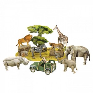 CubicFun 3D PUZZLE  African Wildlife