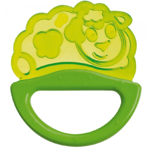Canpol Rattle with soft bite teether