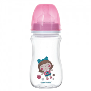 Canpol Wide Neck Bottle Toy collection 240 ml