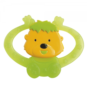 Canpol Rattle with soft bite teether